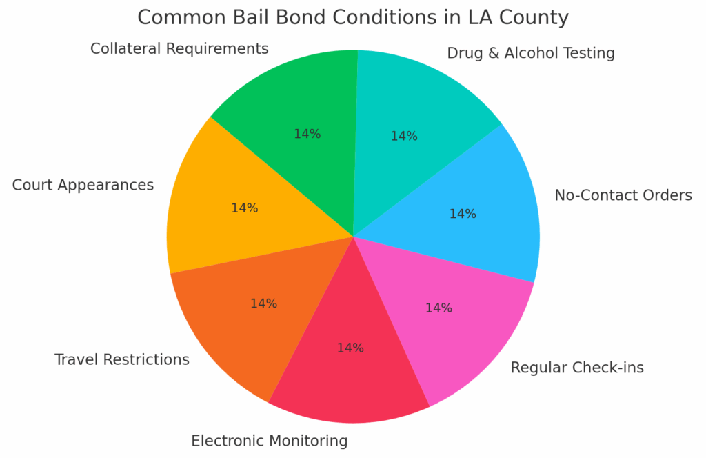 Learn critical LA bail bond conditions—court dates, travel limits, monitoring—in Los Angeles, CA to ensure compliance and protect your bond.